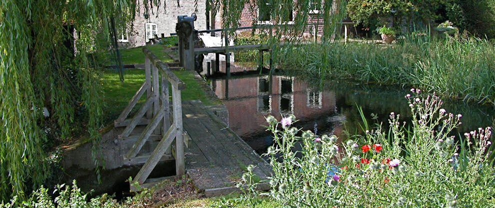 Bypass sluice above Redbournbury Mill